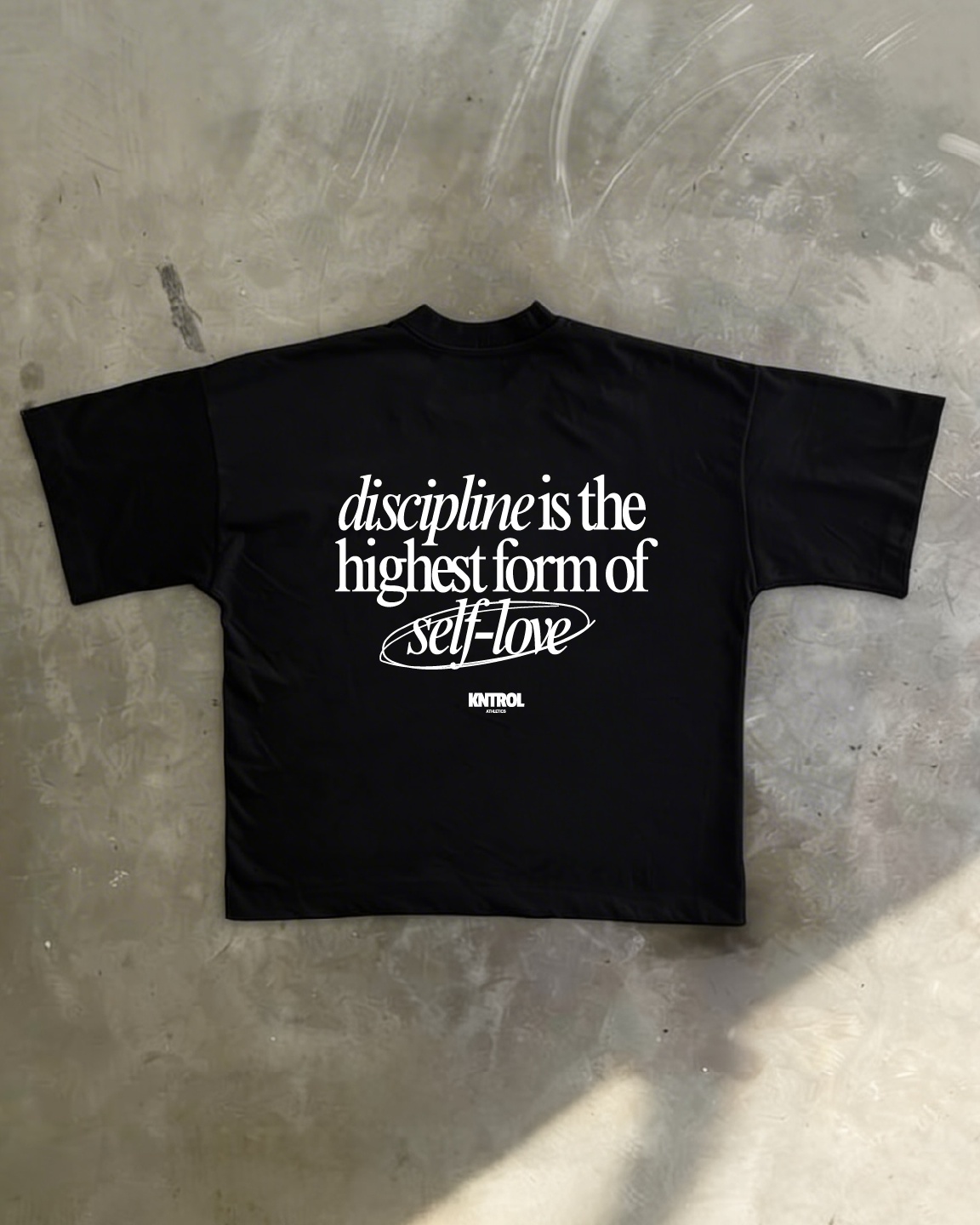 Discipline Black T-Shirt
