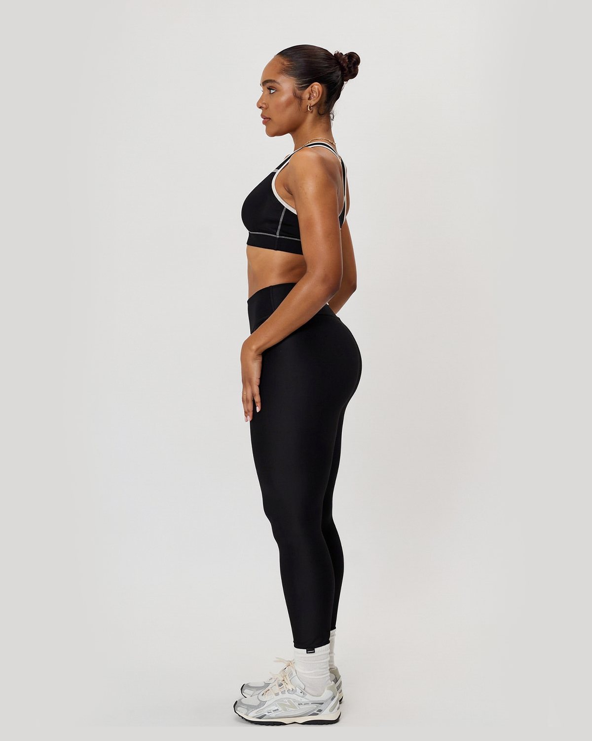 KNTROL Black Leggings