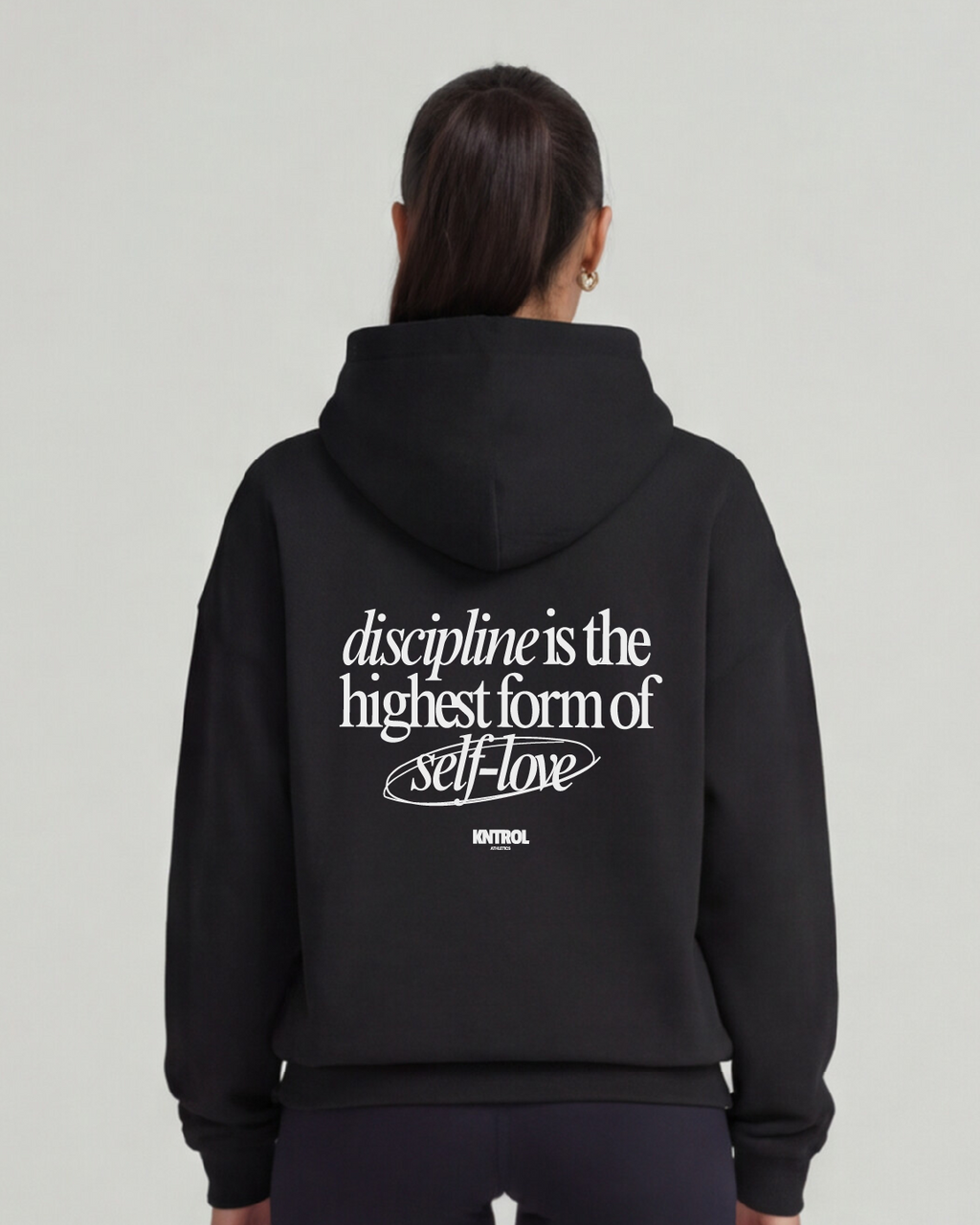 KNTROL Black Hoodie