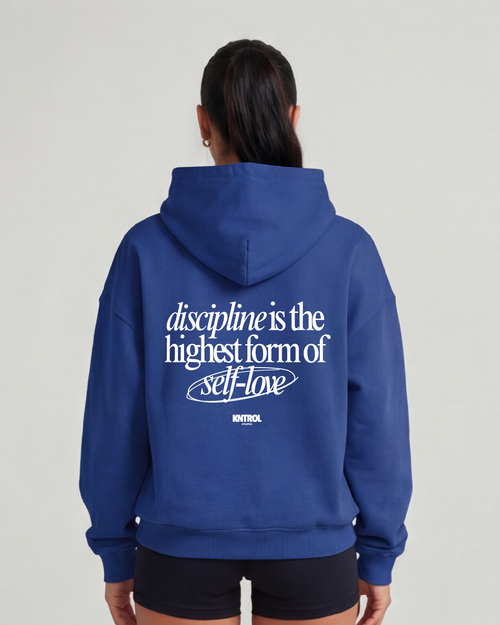 Discipline Blue Hoodie