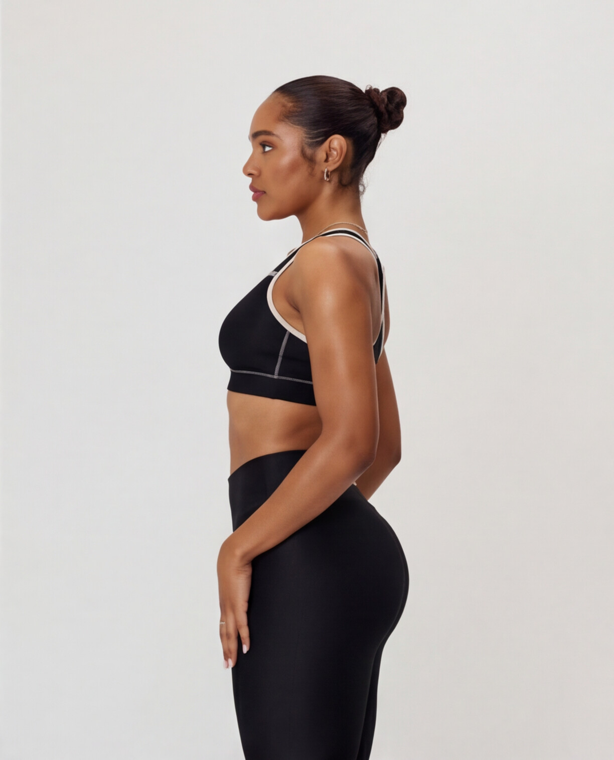 KNTROL Black Sports Bra